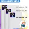 image122PCS Professional Painting SetArt Painting Supplies KitCanvas Painting Kit with Tabletop Wooden Easel72ColorsAcrylic Paint SetWatercolorOil Brushes CanvasesPainting Set for Kids Adults72Color