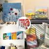 image14 Packs Stretched Canvas for Painting MultiSize 12x16 10x12 8x10 5x7 8x8 6x6 4x4 2 of Each Primed Blank Canvas for Oil Acrylic Paintfor Beginner Artist21Pack Canvas