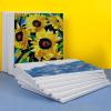 image14 Packs Stretched Canvases for Painting Multi Pack 11x14 944x12 8x10 5x7 4x4 Round Canvas with 8x810x102 of Each Blank Primed Canvas for Oil Paint Acrylic Paint for Beginners Artists24 Packs1Size 1114in