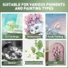 image14 Packs Stretched Canvases for Painting Multi Pack 11x14 944x12 8x10 5x7 4x4 Round Canvas with 8x810x102 of Each Blank Primed Canvas for Oil Paint Acrylic Paint for Beginners Artists3 Packs1Sizes 2436in