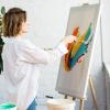 image14 Packs Stretched Canvases for Painting Multi Pack 11x14 944x12 8x10 5x7 4x4 Round Canvas with 8x810x102 of Each Blank Primed Canvas for Oil Paint Acrylic Paint for Beginners Artists6 Packs1Sizes 1620in