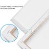 image14 Packs Stretched Canvases for Painting Multi Pack 11x14 944x12 8x10 5x7 4x4 Round Canvas with 8x810x102 of Each Blank Primed Canvas for Oil Paint Acrylic Paint for Beginners Artists24 Packs1Size 1114in