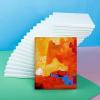 image14 Packs Stretched Canvases for Painting Multi Pack 11x14 944x12 8x10 5x7 4x4 Round Canvas with 8x810x102 of Each Blank Primed Canvas for Oil Paint Acrylic Paint for Beginners Artists40 Packs1Sizes 810in