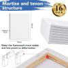 image3 Pack Canvases for Painting with Multi Pack 11x14 5x7 8x10 Painting Canvas for Oil ampamp Acrylic Paint16 Packs1Sizes 810in