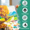 image3 Pack Canvases for Painting with Multi Pack 11x14 5x7 8x10 Painting Canvas for Oil ampamp Acrylic Paint18 Packs  6 Sizes 3 of Each