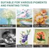 image3 Pack Canvases for Painting with Multi Pack 11x14 5x7 8x10 Painting Canvas for Oil ampamp Acrylic Paint18 Packs  6 Sizes 3 of Each