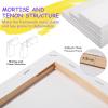 image3 Pack Canvases for Painting with Multi Pack 11x14 5x7 8x10 Painting Canvas for Oil ampamp Acrylic Paint24 Packs  3Sizes5x7 8x10 11x14