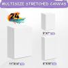 image3 Pack Canvases for Painting with Multi Pack 11x14 5x7 8x10 Painting Canvas for Oil ampamp Acrylic Paint24 Packs  3Sizes5x7 8x10 11x14