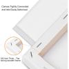image3 Pack Canvases for Painting with Multi Pack 11x14 5x7 8x10 Painting Canvas for Oil ampamp Acrylic Paint4 Packs  4Sizes4x4 6x6 8x8 10x10