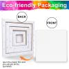 image3 Pack Canvases for Painting with Multi Pack 11x14 5x7 8x10 Painting Canvas for Oil ampamp Acrylic Paint4 Packs  4Sizes4x4 6x6 8x8 10x10