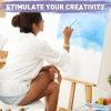 image30 Pack Canvases for Painting with 4x4 5x7 8x10 9x12 11x14 12x16 Painting Canvas for Oil ampamp Acrylic Paint24X36IN 5 Packs