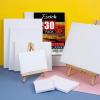 image30 Pack Canvases for Painting with 4x4 5x7 8x10 9x12 11x14 12x16 Painting Canvas for Oil ampamp Acrylic Paint30 Packs  6Sizes5 of Each