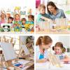 imageESRICH 2 Pack 118quot Wood EaselsTabletop Easel for PaintingPainting Party Displaying Canvases Kids Student Table School Desktop Portable Canvas Photo Picture Sign Holder11824P