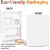 imageESRICH 4 Pack Stretched Canvas for Painting with 9x12 5x7 4x4 3x3 Primed AcidFree Cotton Blank Canvases for Painting Painting Canvas for Oil ampamp Acrylic Paint4PCS4sizes1 of Each