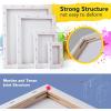 imageESRICH 4 Pack Stretched Canvas for Painting with 9x12 5x7 4x4 3x3 Primed AcidFree Cotton Blank Canvases for Painting Painting Canvas for Oil ampamp Acrylic Paint8PCS4sizes2 of Each