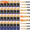 imageESRICH Acrylic Paint Brushes Set 16 Packs 160 Pcs Nylon Brush Head Suitable for Acrylic Oil WatercolorRock Body Face Nail ArtPerfect Suit of Art Painting Best Gift for Kids Adult DrawingBlack
