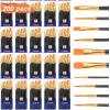 imageESRICH Acrylic Paint Brushes Set8Packs 80 Pcs Nylon Paintbrushes Head Suitable for Acrylic Oil Watercolor Rock Body Face Nail Art Perfect Suit of Art Painting Best Gift for Kids Adult DrawingBlack