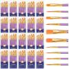 imageESRICH Acrylic Paint Brushes Set8Packs 80 Pcs Nylon Paintbrushes Head Suitable for Acrylic Oil Watercolor Rock Body Face Nail Art Perfect Suit of Art Painting Best Gift for Kids Adult DrawingPurple