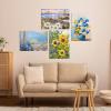 imageESRICH Stretched Canvas for Painting 5 Pack 8x10 Canvas Value Pack Primed AcidFree Cotton Blank Canvas Paint Canvases for Oil ampamp Acrylic Paint8x10