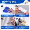 imageESRICH White Caulk Tape5 Rolls Caulk Tape Waterproof Self Adhesive Toilet Caulking Strip for Bathtub Kitchen CountertopSinkWall Tile Edge Peel and Stick Caulking Sealing Tool 15quot x10Ft