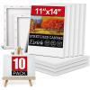 image30 Pack Canvases for Painting with 4x4 5x7 8x10 9x12 11x14 12x16 Painting Canvas for Oil ampamp Acrylic Paint11X14IN 10 Packs