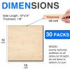 image24Pack Basswood Sheets 4x6x116 Inch Basswood for Laser Cutting ampamp Engraving Thin Plywood Wood Sheets Unfinished Wood for Crafts DIY Architectural Models Wood Burning and PaintingBasswood 18Packs