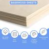 image24Pack Basswood Sheets 4x6x116 Inch Basswood for Laser Cutting ampamp Engraving Thin Plywood Wood Sheets Unfinished Wood for Crafts DIY Architectural Models Wood Burning and Painting12Packs