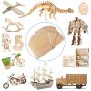 image24Pack Basswood Sheets 4x6x116 Inch Basswood for Laser Cutting ampamp Engraving Thin Plywood Wood Sheets Unfinished Wood for Crafts DIY Architectural Models Wood Burning and PaintingBasswood 18Packs