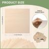 image60 Pack Basswood Sheets 12x12x18 Inch for CraftsUnfinished Wood for Laser Cutting ampamp EngravingWood BuriningPlywood for Architectural ModelsBasswood 60 P