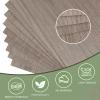 image60 Pack Basswood Sheets 12x12x18 Inch for CraftsUnfinished Wood for Laser Cutting ampamp EngravingWood BuriningPlywood for Architectural ModelsWalnut 8 p