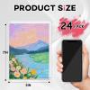 imageESRICH 5x7IN Small Canvases for Painting12 Pack Mini Canvas Boards Cotton Painting Canvas Primed Acid Free Mini Blank Canvas Panels for Oil PaintWatercolorAcrylic PaintGouacheampampTempera5x7in 24pack