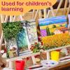 imageESRICH 5x7IN Small Canvases for Painting12 Pack Mini Canvas Boards Cotton Painting Canvas Primed Acid Free Mini Blank Canvas Panels for Oil PaintWatercolorAcrylic PaintGouacheampampTempera6x6in 12pack