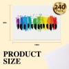 imageESRICH 8x10 Canvas for Painting 8x10 Inch Value Pack of 106 Canvas Boards for Painting Painting Canvas for Adult ampamp KidsCotton Primed Blank Canvas Panels for Oil Watercolor Acrylic Tempera810in 240pack
