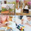 imageESRICH 8x10 Canvas for Painting 8x10 Inch Value Pack of 106 Canvas Boards for Painting Painting Canvas for Adult ampamp KidsCotton Primed Blank Canvas Panels for Oil Watercolor Acrylic Tempera1114in 46pack