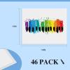 imageESRICH 8x10 Canvas for Painting 8x10 Inch Value Pack of 106 Canvas Boards for Painting Painting Canvas for Adult ampamp KidsCotton Primed Blank Canvas Panels for Oil Watercolor Acrylic Tempera1114in 46pack
