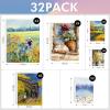 imageESRICH 8x10 Canvas for Painting 8x10 Inch Value Pack of 106 Canvas Boards for Painting Painting Canvas for Adult ampamp KidsCotton Primed Blank Canvas Panels for Oil Watercolor Acrylic Tempera32 Packs Canvas Panel  6 Sizes