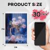 imageESRICH Canvases for Painting 11x14 30 Pack Canvas Boards for Painting Cotton Primed Acid Free Blank Canvas Panels for Oil Paint Watercolor Acrylic Paint Gouache and Tempera5x7