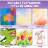 imageESRICH Canvases for Painting 11x14 30 Pack Canvas Boards for Painting Cotton Primed Acid Free Blank Canvas Panels for Oil Paint Watercolor Acrylic Paint Gouache and Tempera11x14