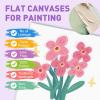 imageESRICH Canvases for Painting 11x14 30 Pack Canvas Boards for Painting Cotton Primed Acid Free Blank Canvas Panels for Oil Paint Watercolor Acrylic Paint Gouache and Tempera11x14