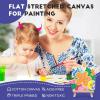 imageESRICH Mini Canvases for Painting Canvas in Bulk 32Pack 3x3In 25In Profile Small Square Canvas Blank Canvases are Great for School Projects and Kids Birthday Parties Home Decor Project6x6in16 Packs