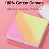 imageESRICH Mini Canvases for Painting Canvas in Bulk 32Pack 3x3In 25In Profile Small Square Canvas Blank Canvases are Great for School Projects and Kids Birthday Parties Home Decor Project24x24in100 Packs