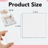 imageESRICH Mini Canvases for Painting Canvas in Bulk 32Pack 3x3In 25In Profile Small Square Canvas Blank Canvases are Great for School Projects and Kids Birthday Parties Home Decor Project24x24in100 Packs