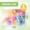 imageESRICH Professional Linen Canvas for Painting 5 Pack Linen Canvas Panels 11x14 Primed Acid Free Blank Canvas Boards for Painting for Artists Painters8x10in 5Pack