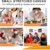 imageESRICH Stretched Canvas 6 Pack 8x8 Primed AcidFree Wood Framed Blank Canvas Art Canvases for Beginners Artists Used for Oil Acrylic Paint Pouring Painting8 Packs Stretched Canvas  66in