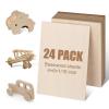 image24Pack Basswood Sheets 4x6x116 Inch Basswood for Laser Cutting ampamp Engraving Thin Plywood Wood Sheets Unfinished Wood for Crafts DIY Architectural Models Wood Burning and PaintingBasswood 24Packs