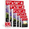 imageESRICH 8x10 Canvas for Painting 8x10 Inch Value Pack of 106 Canvas Boards for Painting Painting Canvas for Adult ampamp KidsCotton Primed Blank Canvas Panels for Oil Watercolor Acrylic Tempera32 Packs Canvas Panel  6 Sizes