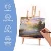 imageESRICH Stretched Canvas for Painting 32x48 Inch 3Pack Large Canvas for Painting Primed AcidFree Cotton Blank Canvases Art Paint Canvases for Oil PaintWatercolorAcrylic PaintGouache and Tempera8x10in60Pack