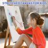 imageESRICH Stretched Canvas for Painting 5x7 60 Pack Small Canvases for Painting 58 Profile Primed AcidFree Blank Painting Canvas for Kids amp Artists for Decorations Painting Parties5Pack12x16 Canvas