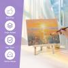 imageESRICH 10x10 Stretched Canvas for Painting 2 Pack Square Canvas for Painting Primed AcidFree Framed Blank Canvas Art Canvases for Beginners amp Artists to Paint Oil Acrylic Pouring Painting8x10in