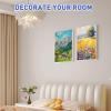 imageESRICH 10x10 Stretched Canvas for Painting 2 Pack Square Canvas for Painting Primed AcidFree Framed Blank Canvas Art Canvases for Beginners amp Artists to Paint Oil Acrylic Pouring Painting12x16in